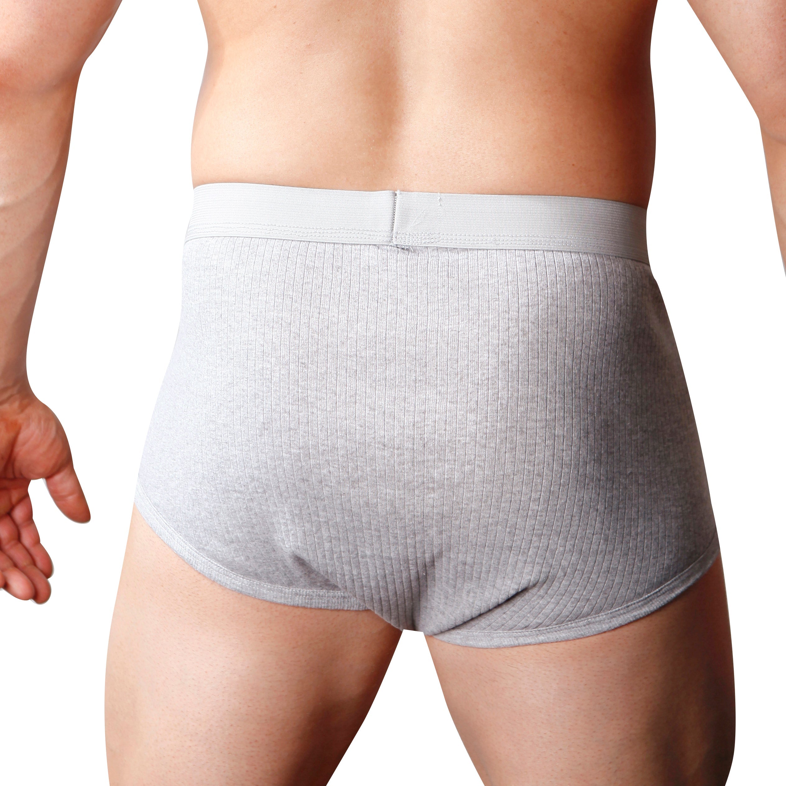 Big Man's Fly Front Colored Brief (4-Pack) - DealByEthan.gay