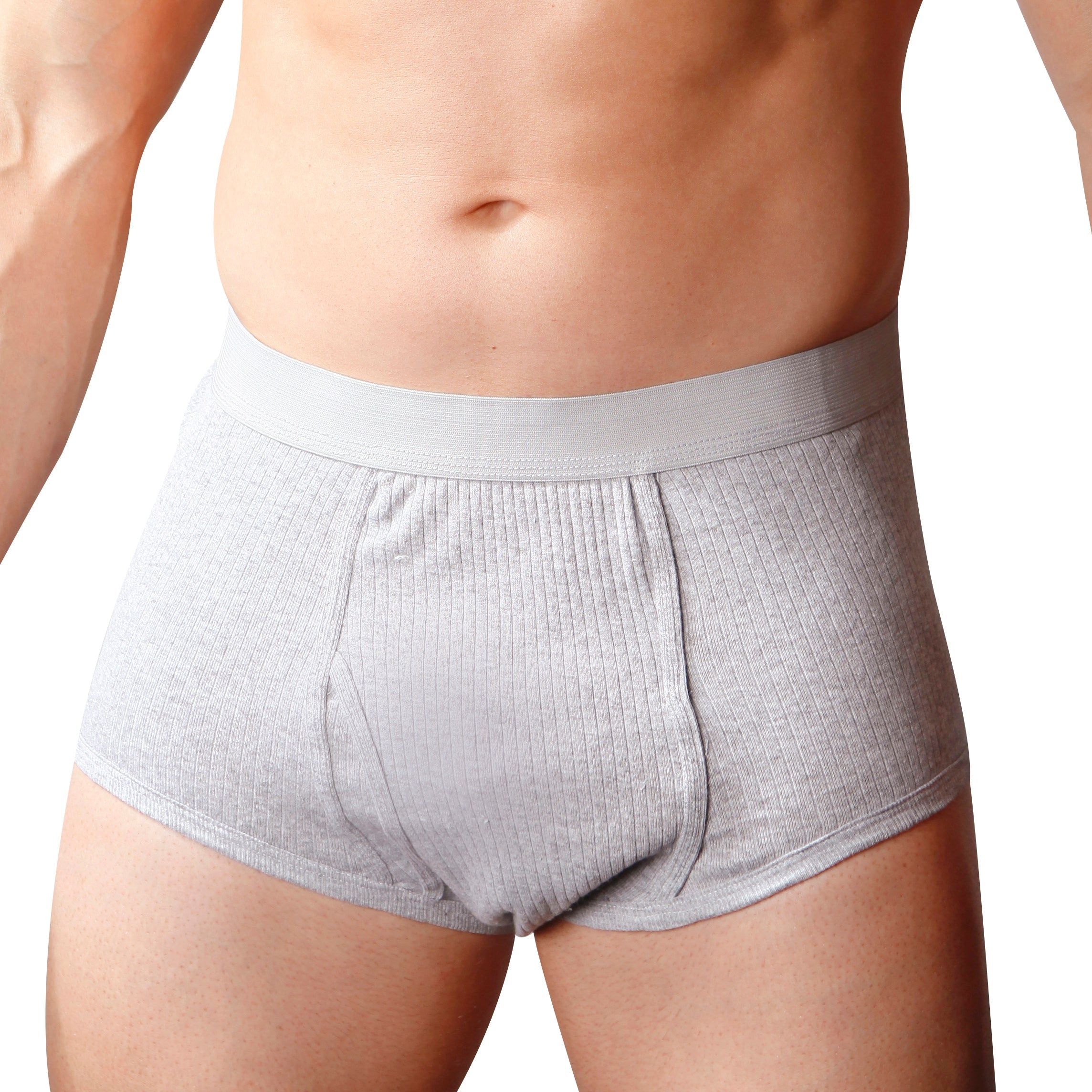 Big Man's Fly Front Colored Brief (4-Pack) - DealByEthan.gay