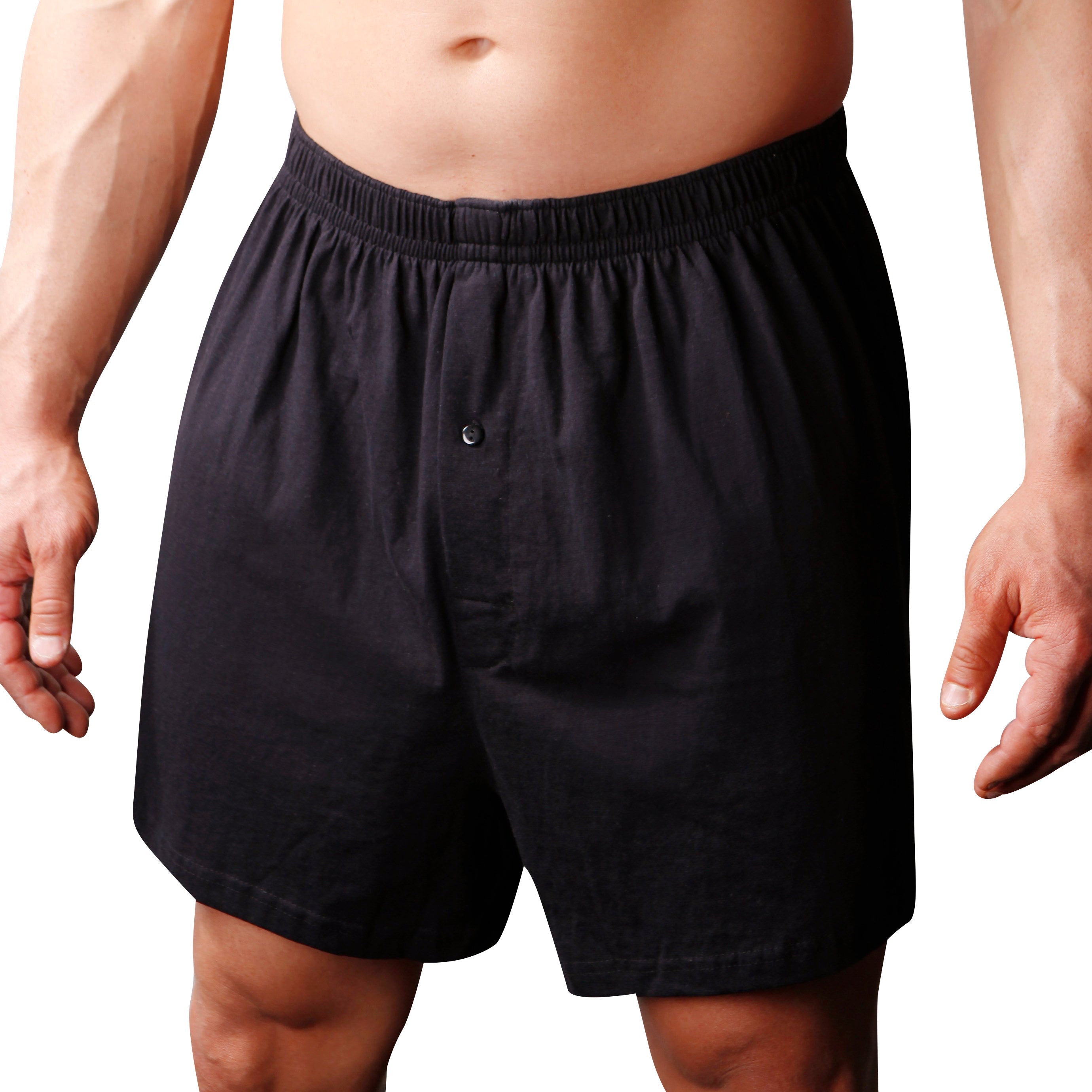 Big Man's Cotton Knit Boxer (2-pack) - DealByEthan.gay