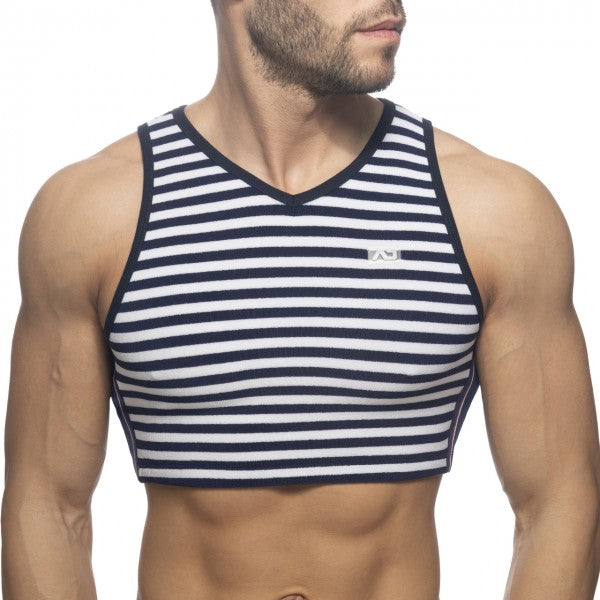 SAILOR VELVET CROP TOP - DealByEthan.gay loves Addicted