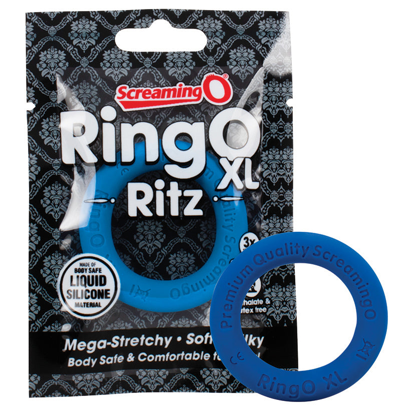 Screaming "O" RingO Ritz C-Ring XL-Blue - DealByEthan.gay