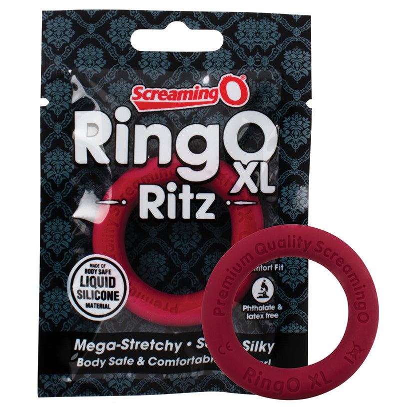 Screaming "O" RingO Ritz C-Ring XL-Red - DealByEthan.gay