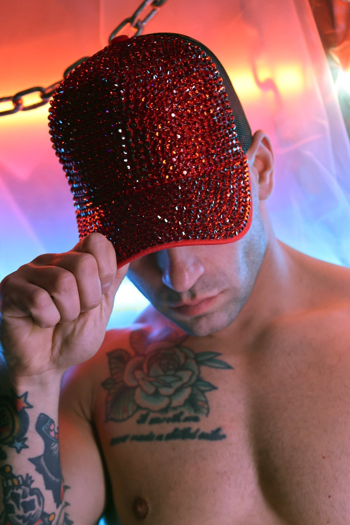 SPARK TRUCKER HAT - RED - DealByEthan.gay loves Breedwell