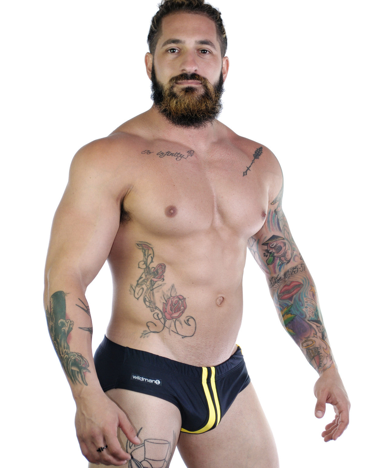 Sportivo Bikini Black & Yellow - DealByEthan.gay