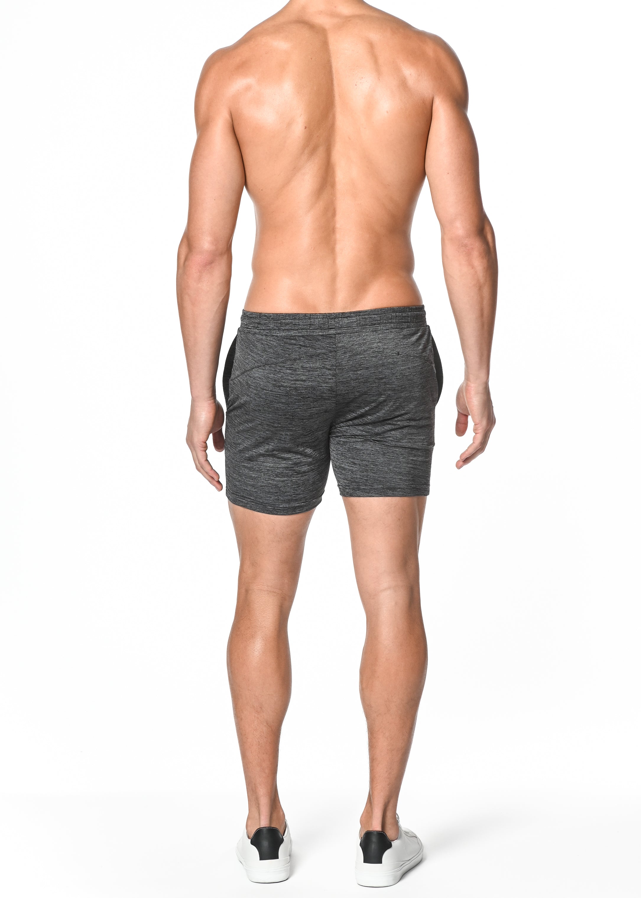 SPACE DYE STRETCH PERFORMANCE SHORT - DealByEthan.gay