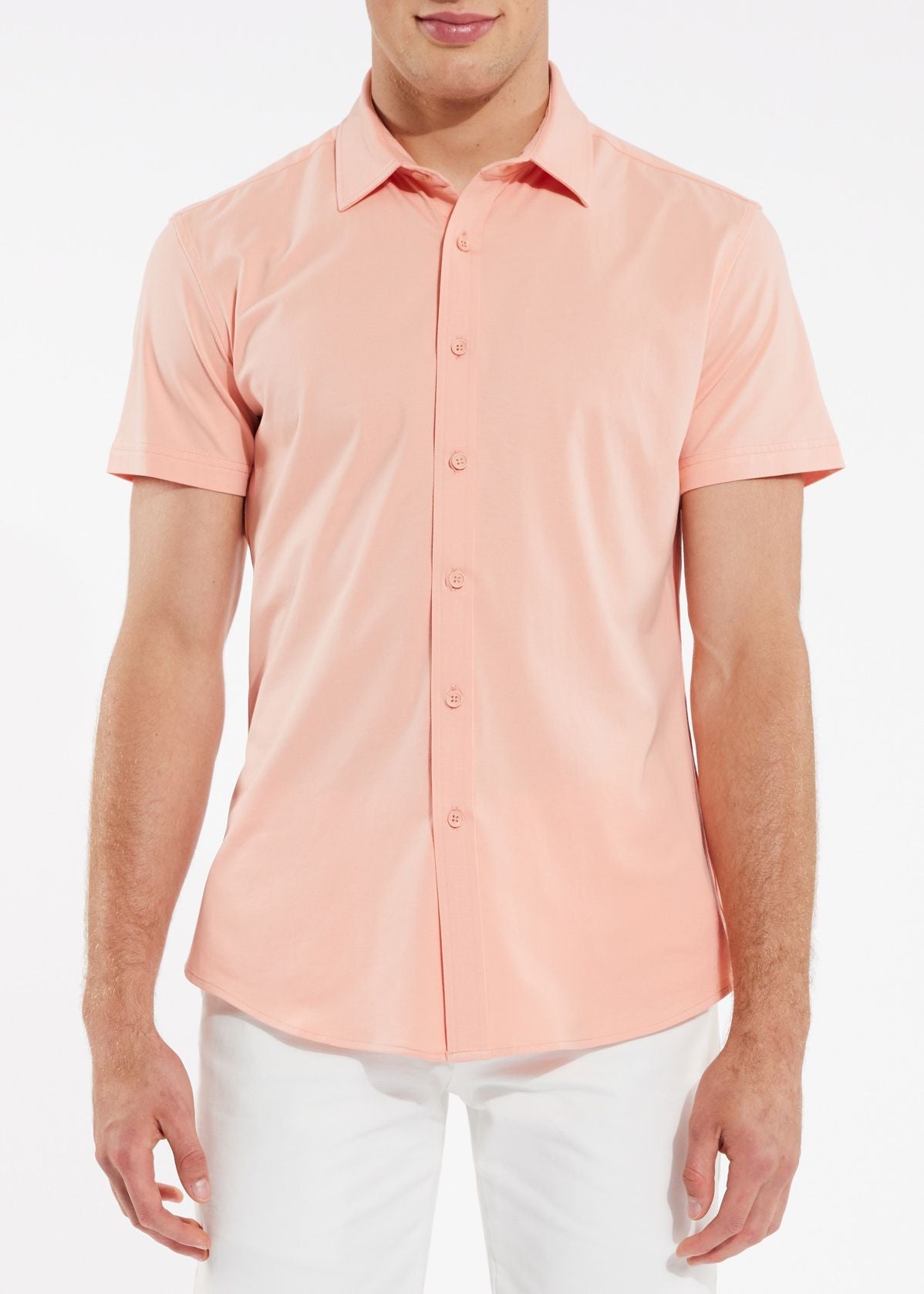 STRETCH KNIT SHIRT - DealByEthan.gay