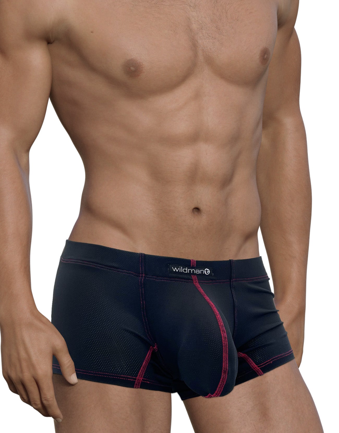 Stitch Big Boy Pouch Boxer Brief - Red - DealByEthan.gay