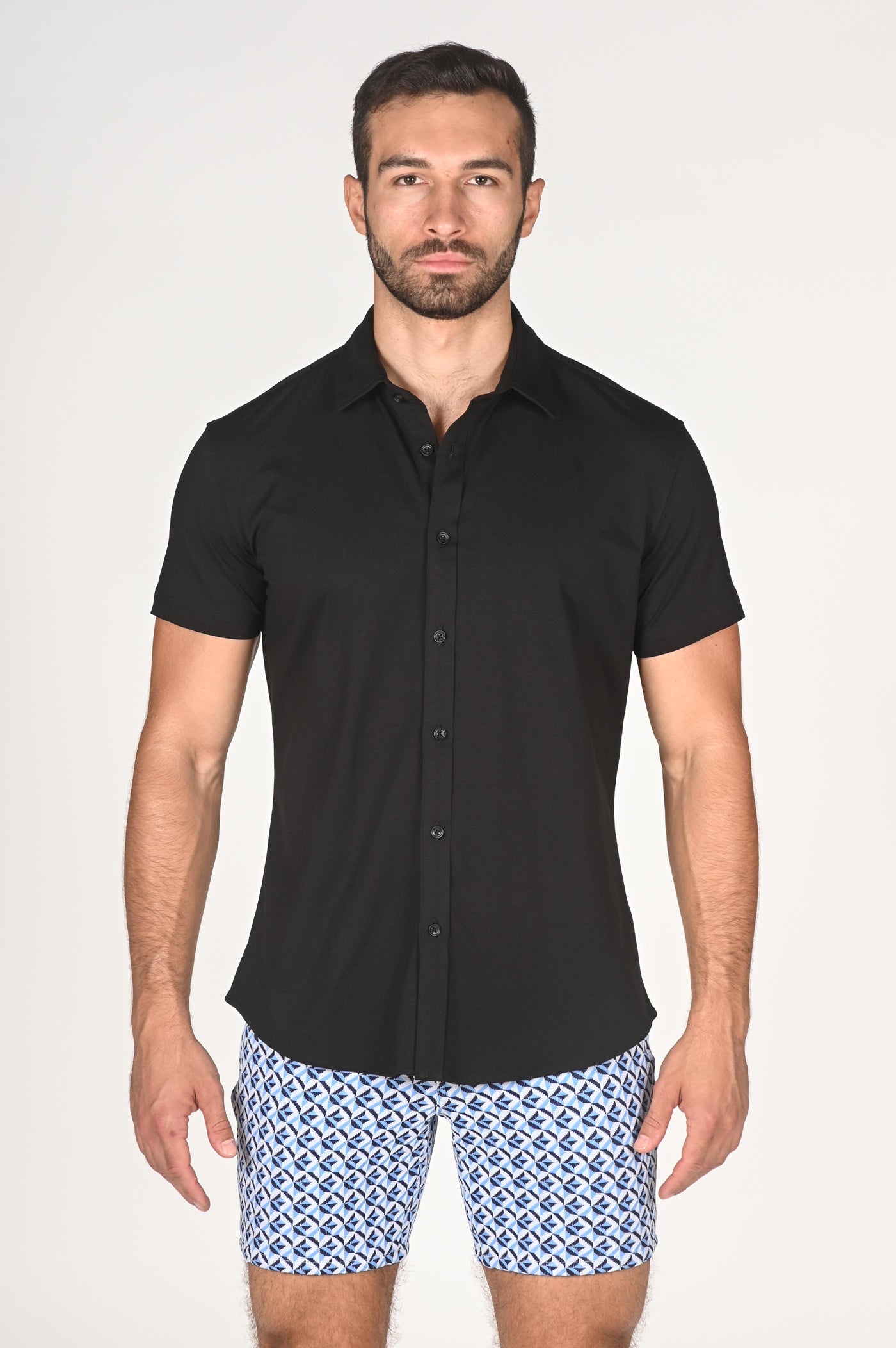 STRETCH KNIT SHIRT - DealByEthan.gay loves ST33LE