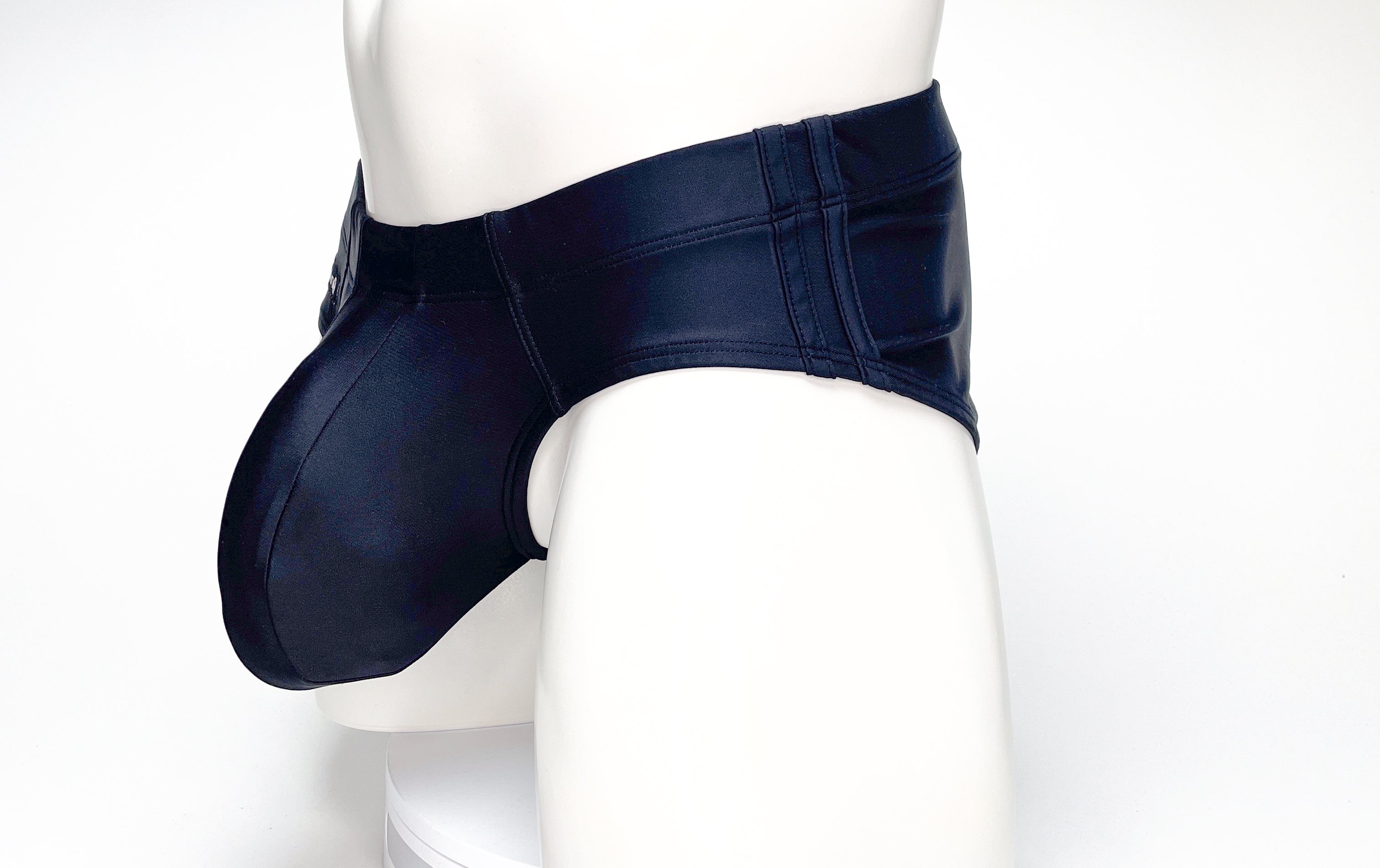 WildmanT Big Boy Pouch Swim Brief Black - DealByEthan.gay