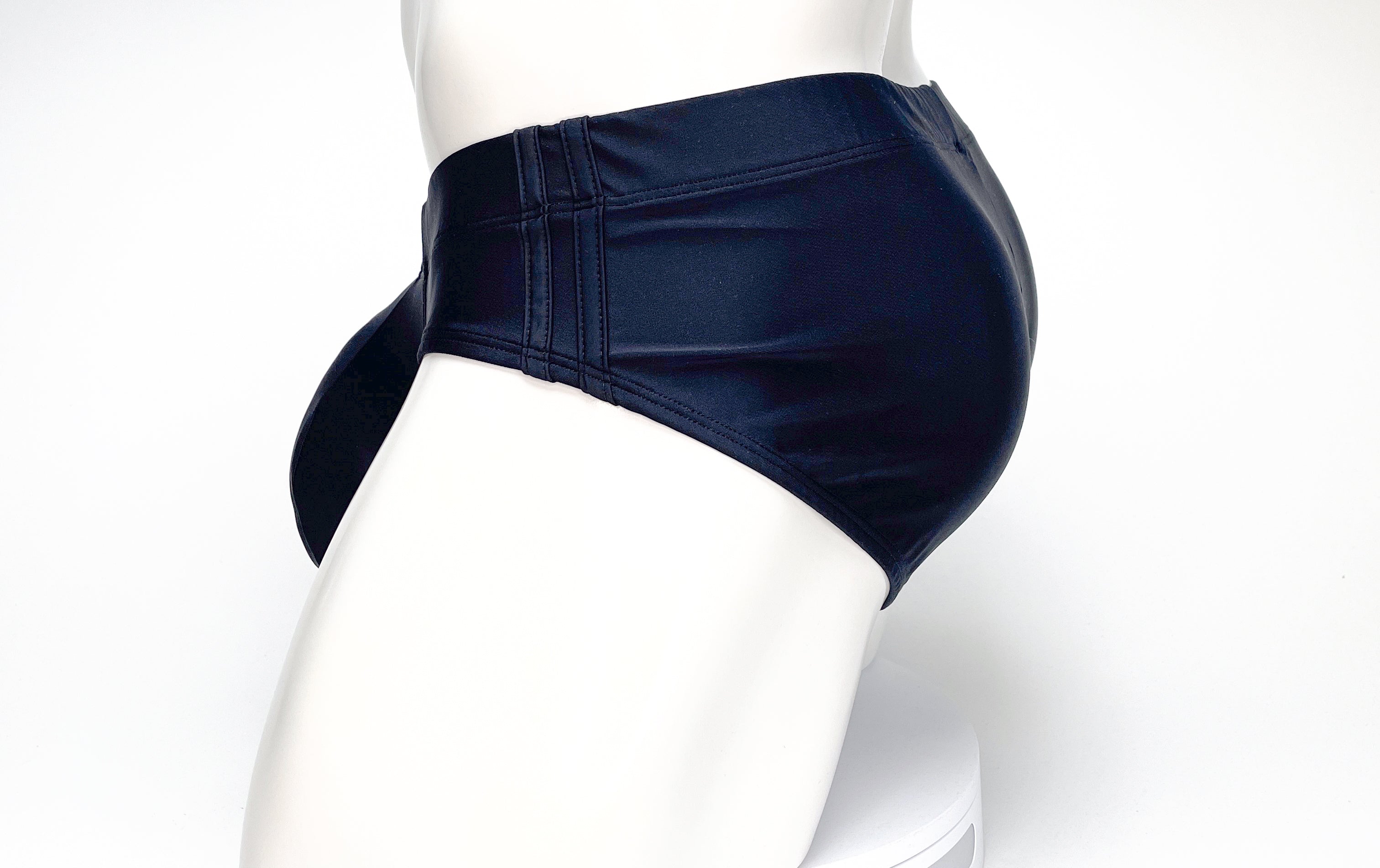 WildmanT Big Boy Pouch Swim Brief Black - DealByEthan.gay