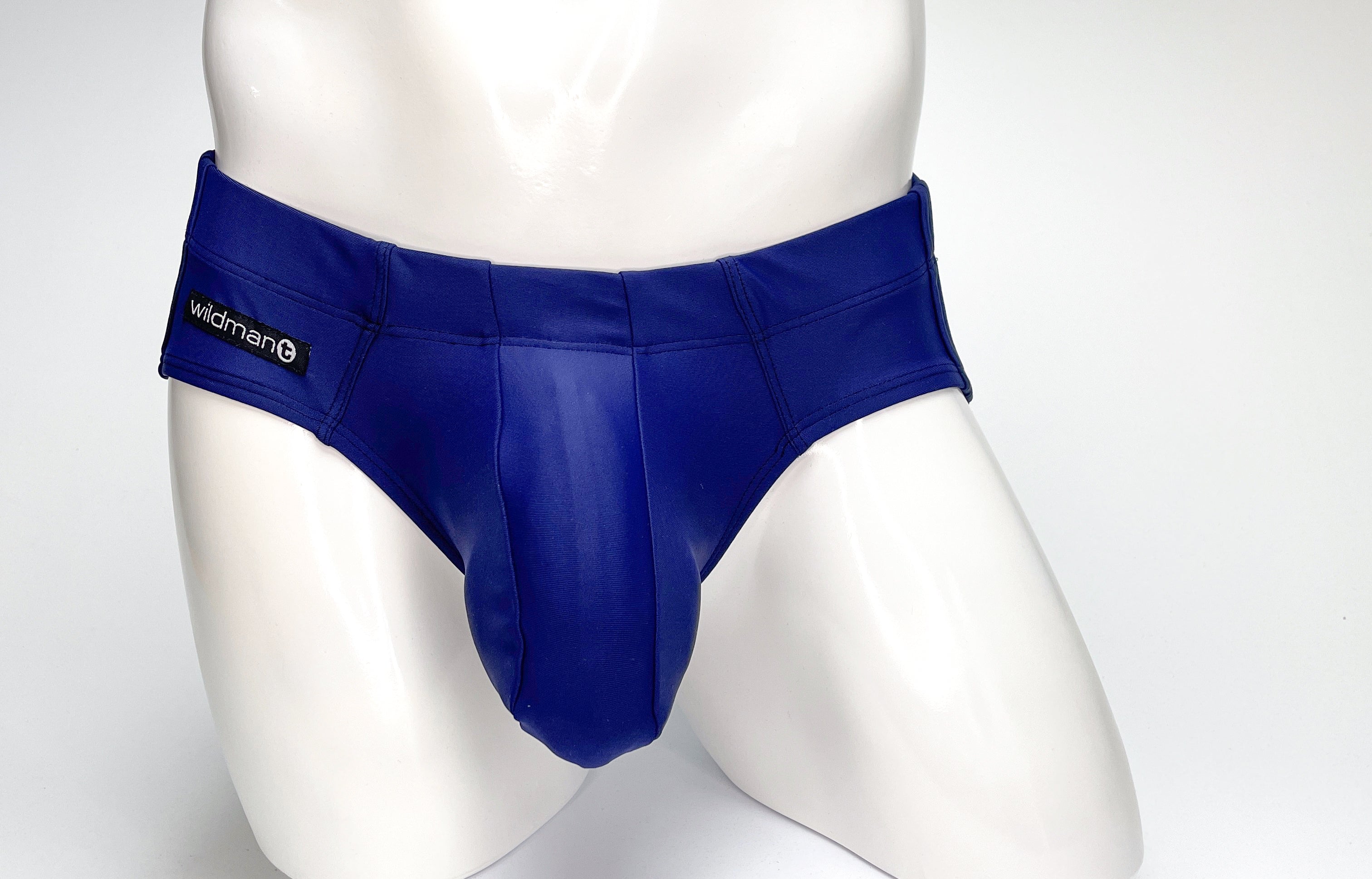 WildmanT Big Boy Pouch Swim Brief Navy - DealByEthan.gay