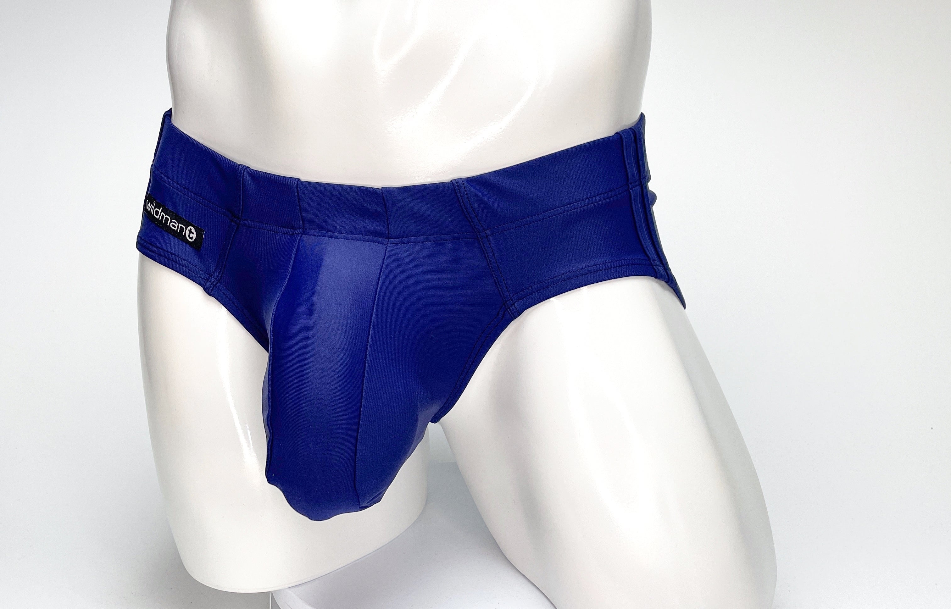 WildmanT Big Boy Pouch Swim Brief Navy - DealByEthan.gay