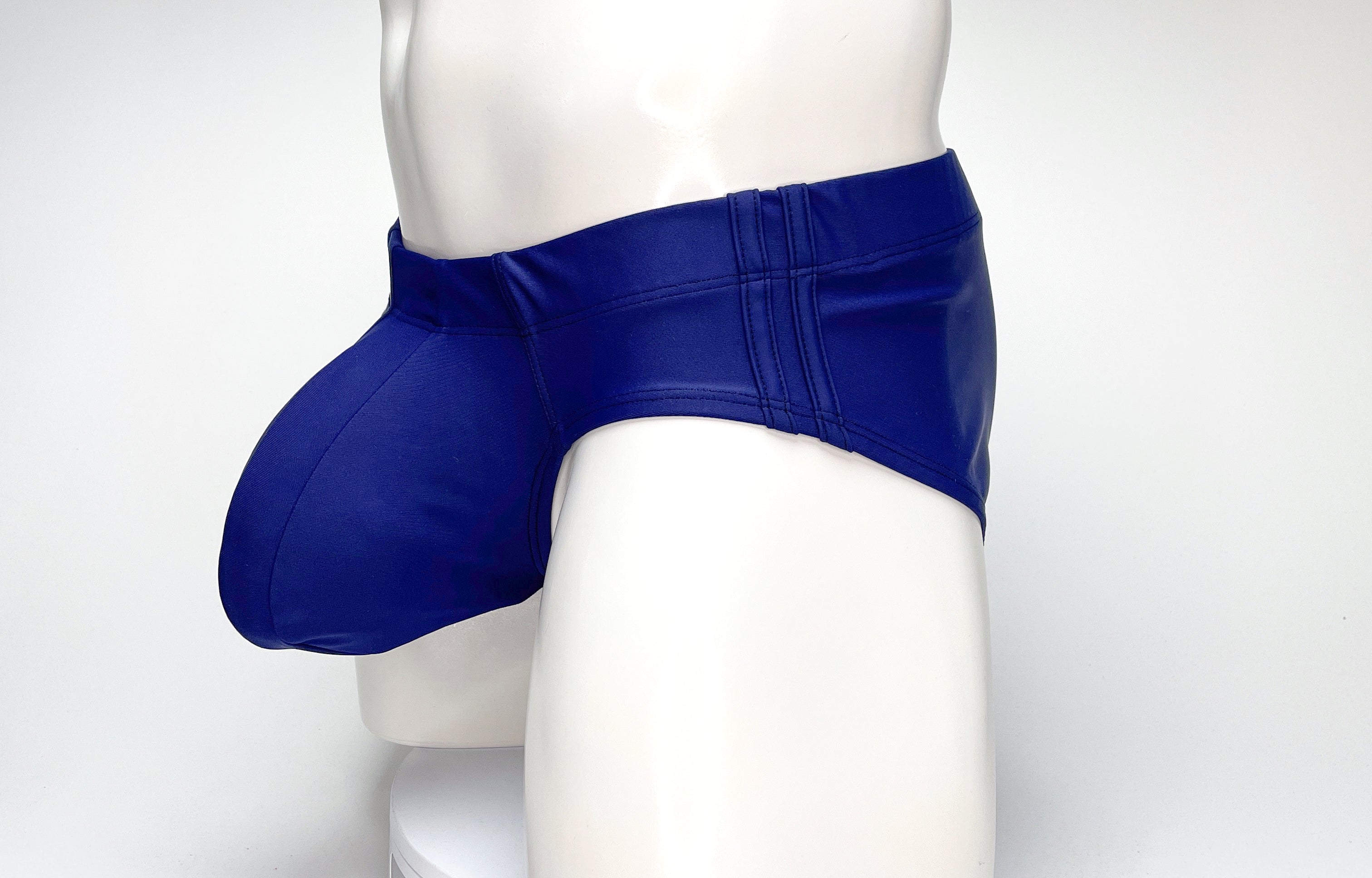 WildmanT Big Boy Pouch Swim Brief Navy - DealByEthan.gay