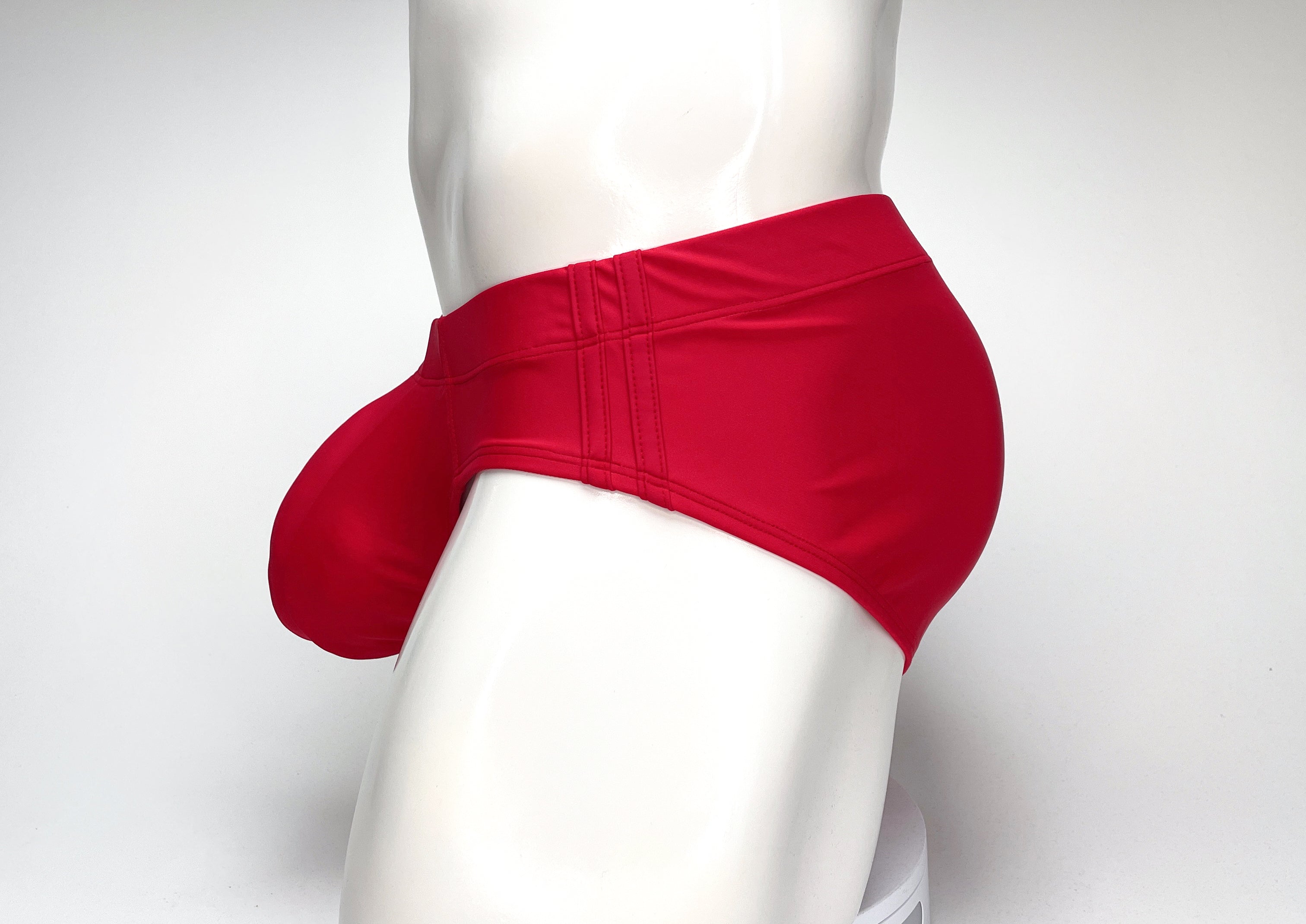 WildmanT Big Boy Pouch Swim Brief Red - DealByEthan.gay