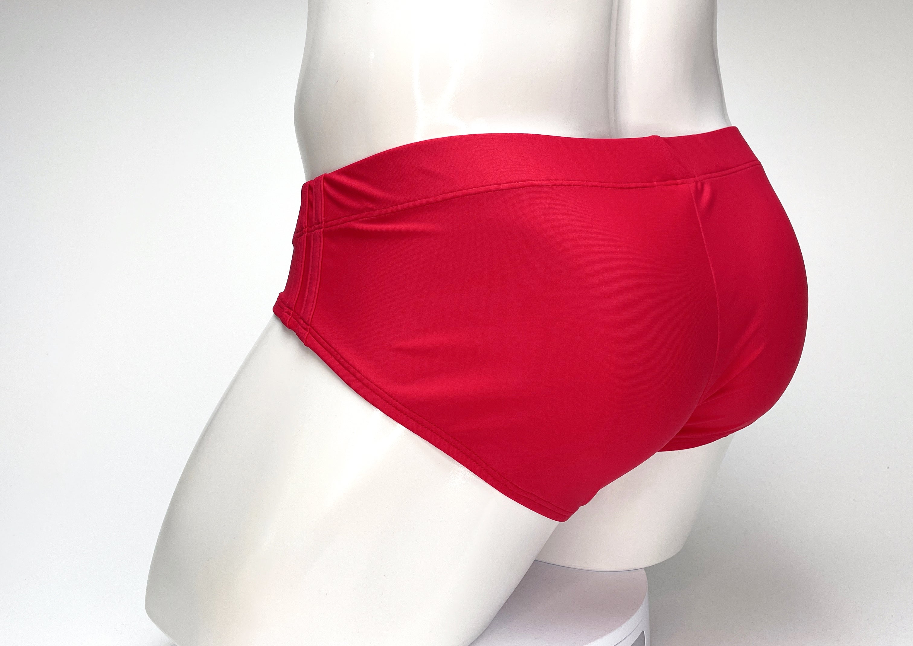 WildmanT Big Boy Pouch Swim Brief Red - DealByEthan.gay