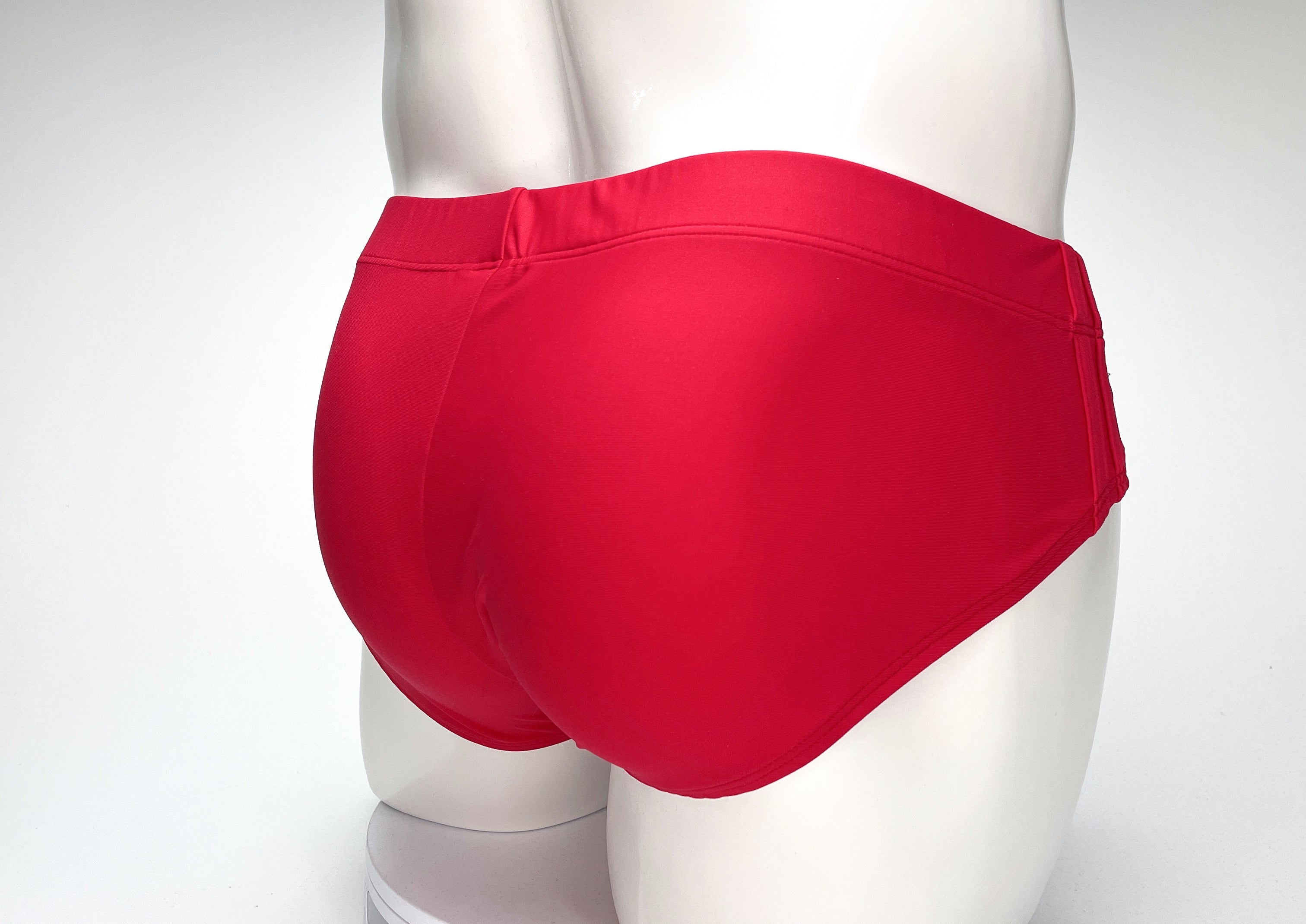 WildmanT Big Boy Pouch Swim Brief Red - DealByEthan.gay