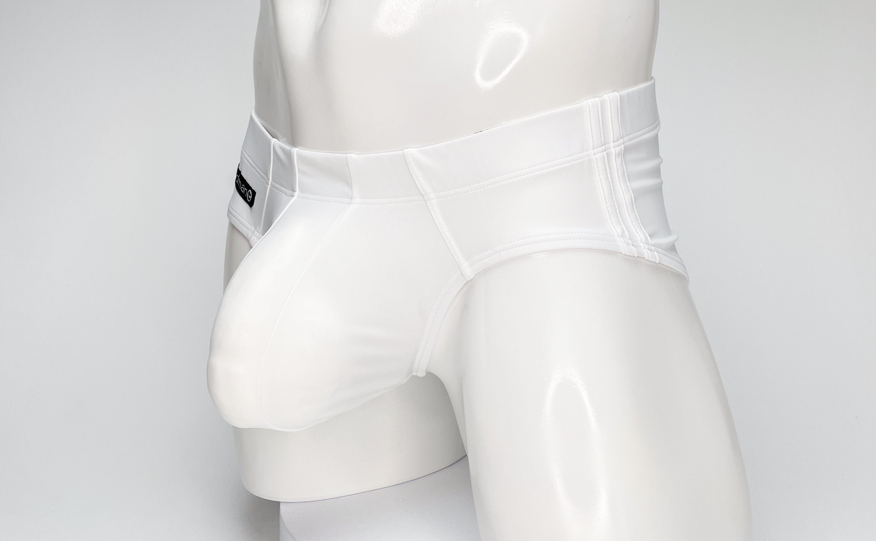 WildmanT Big Boy Pouch Swim Brief White - DealByEthan.gay