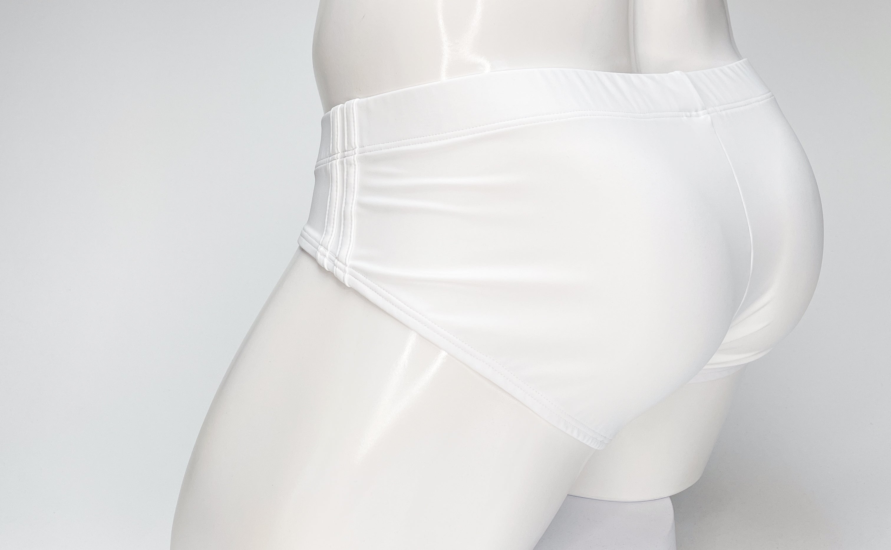 WildmanT Big Boy Pouch Swim Brief White - DealByEthan.gay