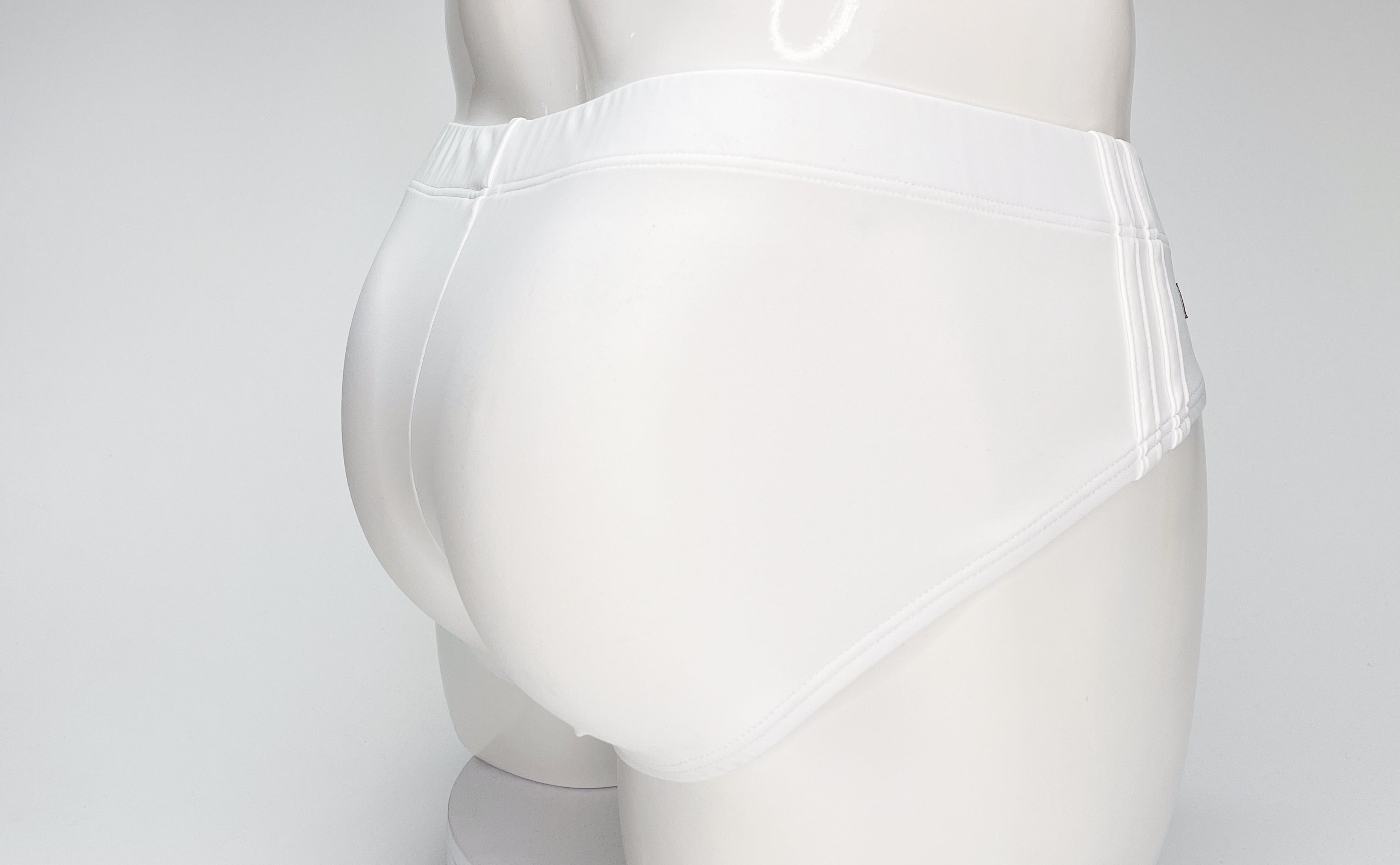 WildmanT Big Boy Pouch Swim Brief White - DealByEthan.gay