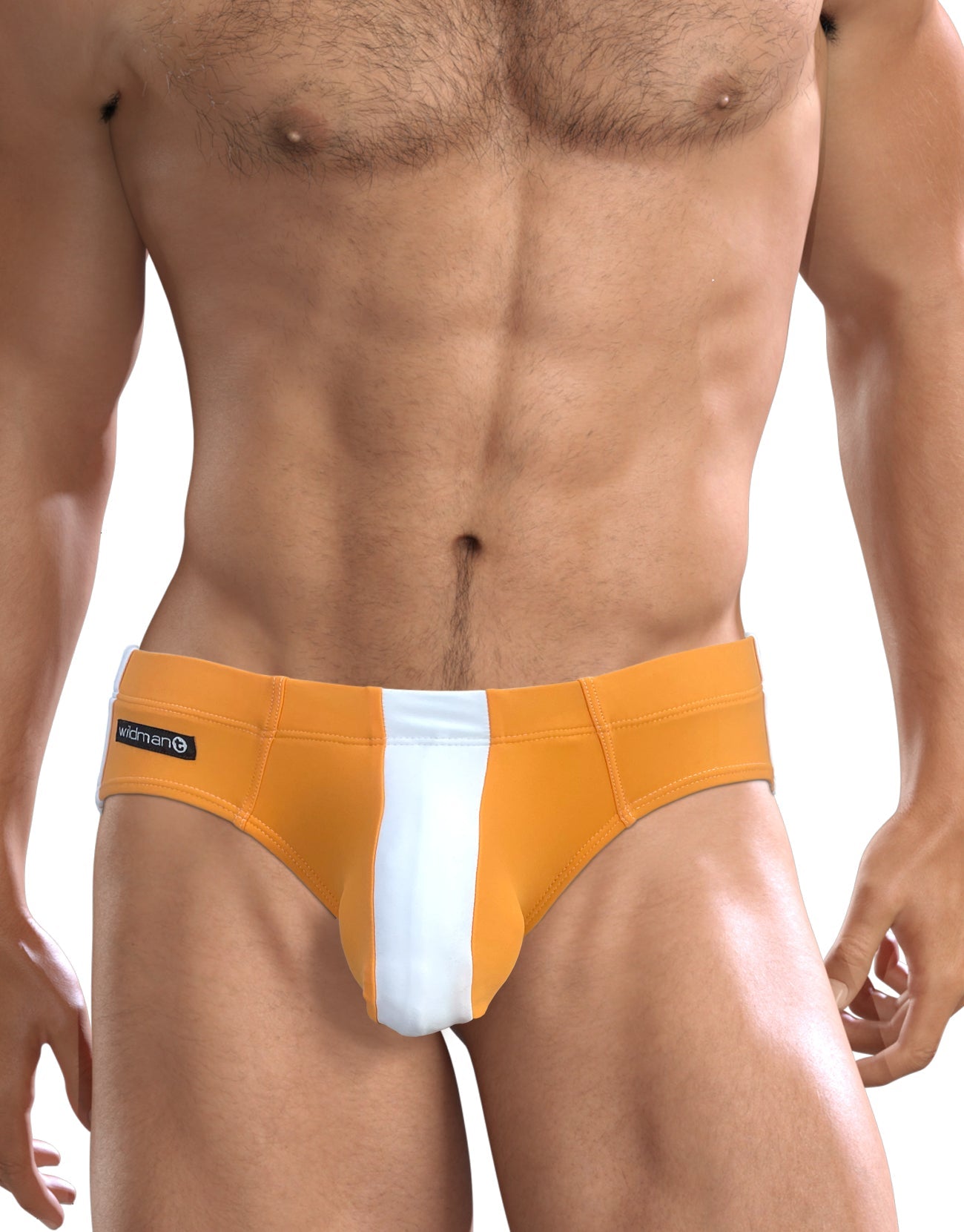 WildmanT Big Boy Pouch Swim Brief Orange - DealByEthan.gay