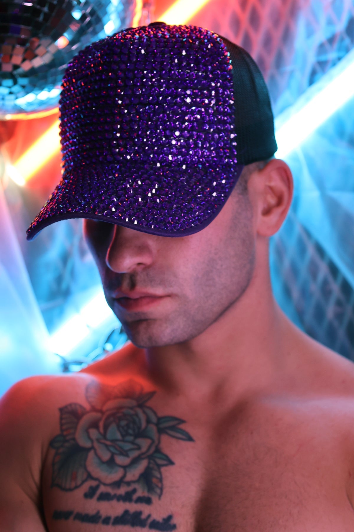 SPARK TRUCKER HAT - PURPLE - DealByEthan.gay