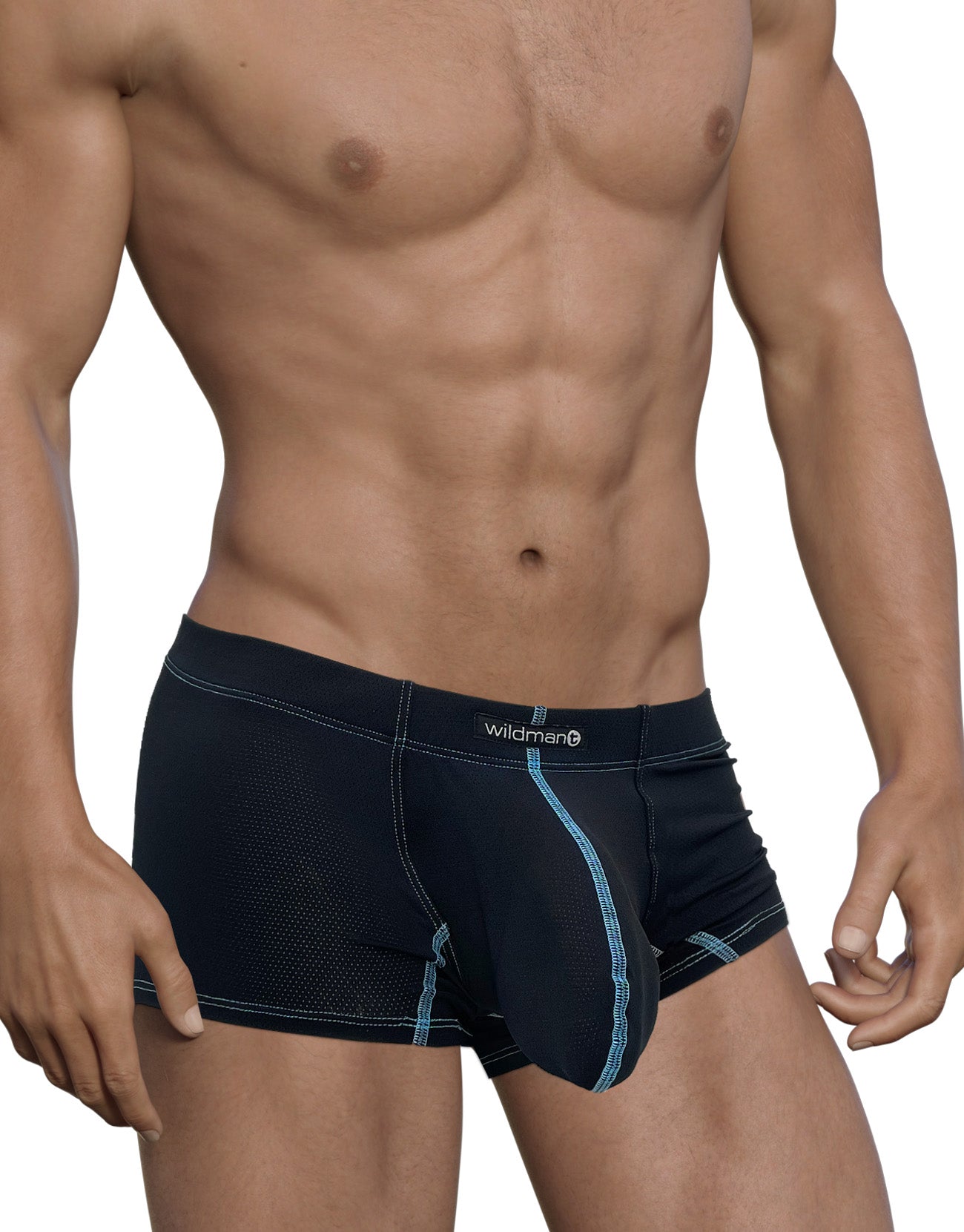Stitch Big Boy Pouch Boxer Brief Blue - DealByEthan.gay