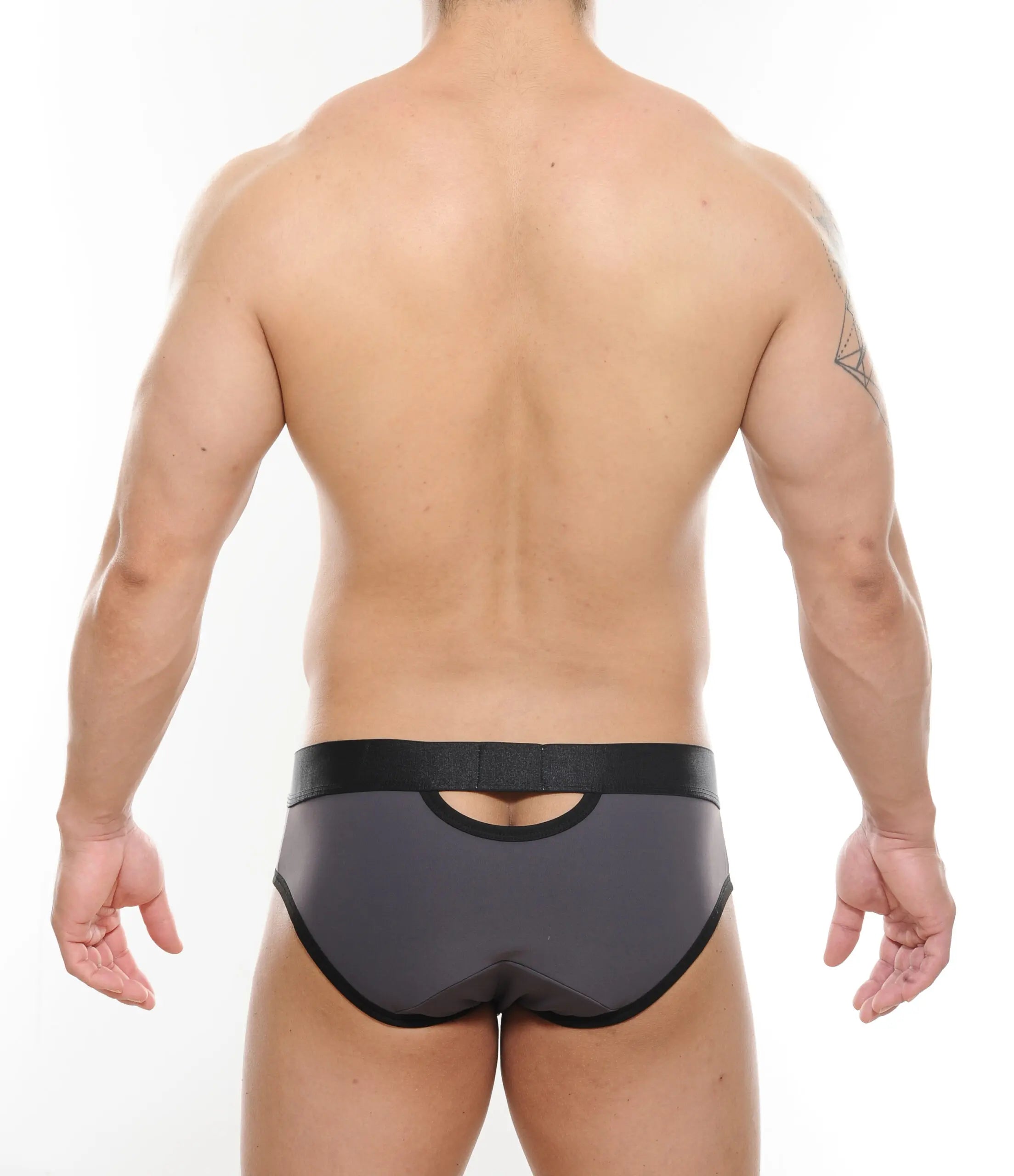 HELMUT BRIEF WITH ZIPPER - DealByEthan.gay