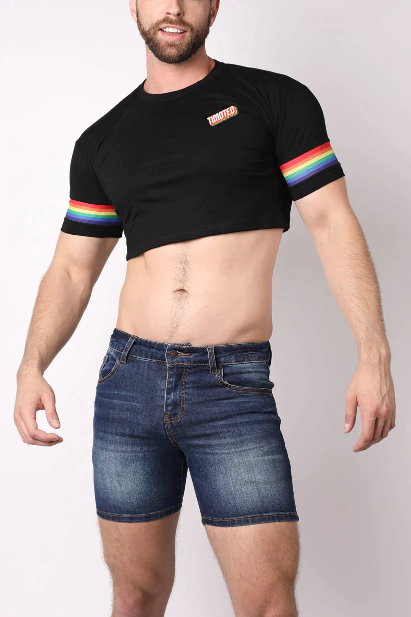 TIMOTEO PRIDE 23 CROP TOP - DealByEthan.gay loves Timoteo