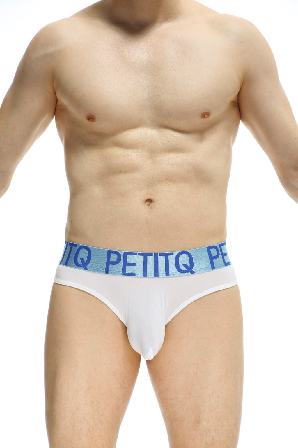 Thong Méditerranée Plum White - DealByEthan.gay loves PetitQ