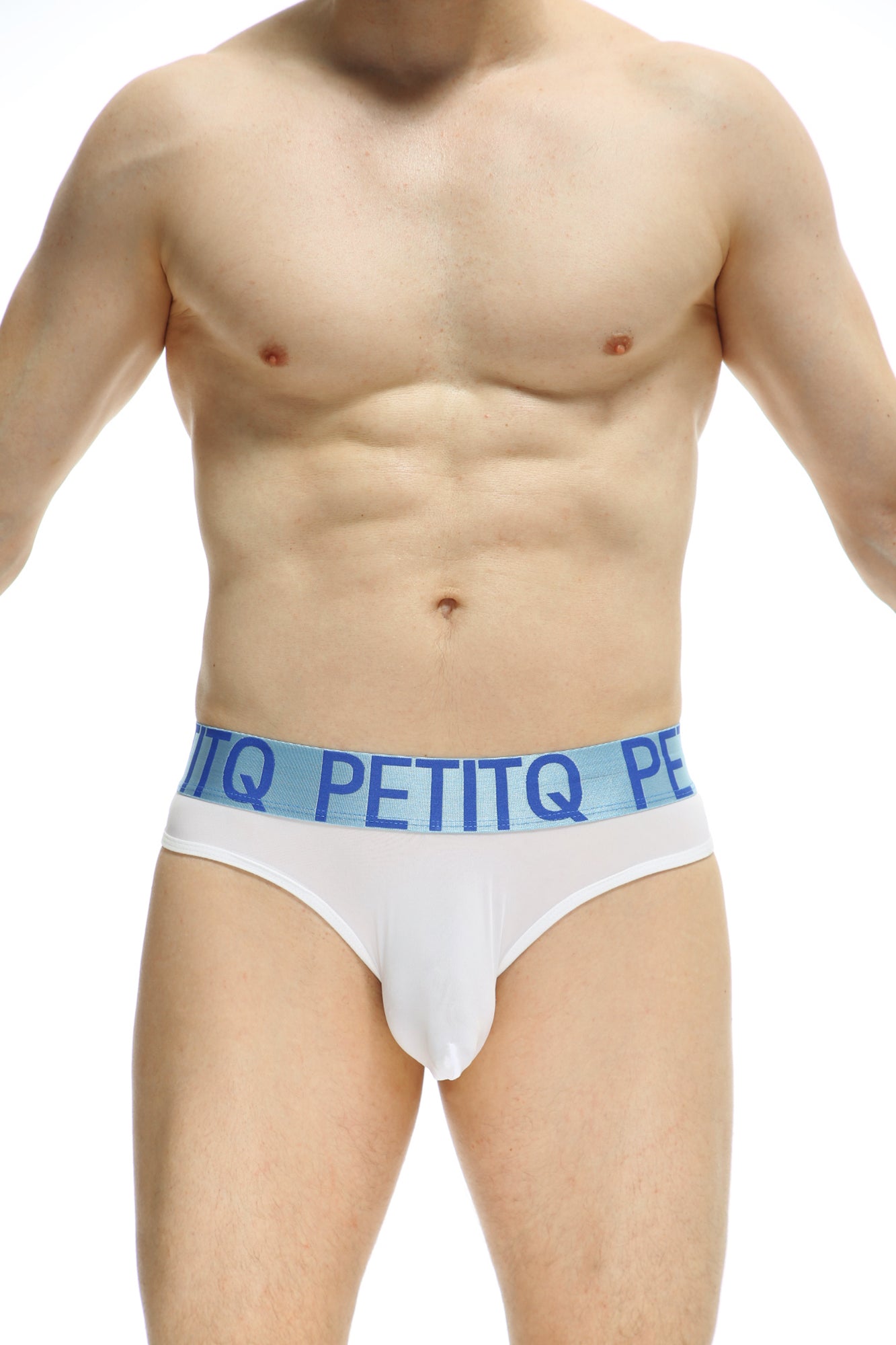Thong Méditerranée Plum White - DealByEthan.gay loves PetitQ