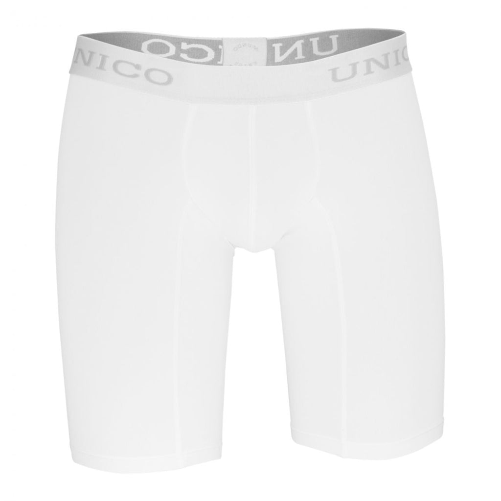 Unico 1200100300 (1212010030300) Boxer Briefs Cristalino Microfiber Color White - DealByEthan.gay loves Unico
