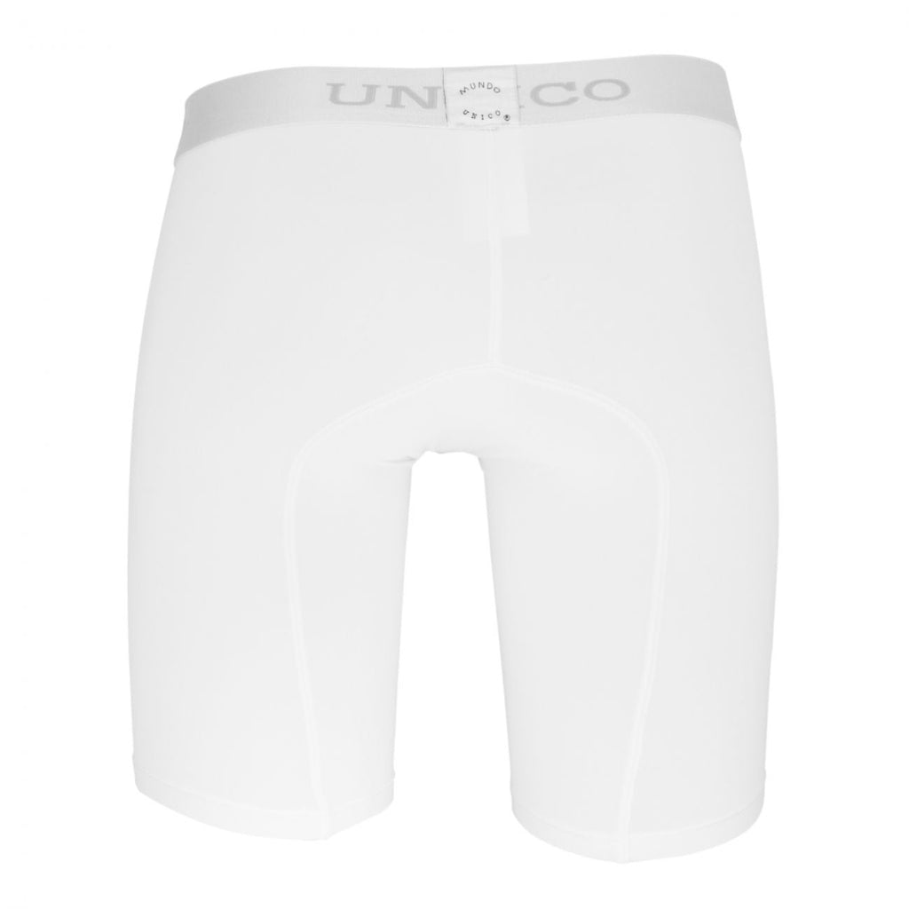 Unico 1200100300 (1212010030300) Boxer Briefs Cristalino Microfiber Color White - DealByEthan.gay loves Unico