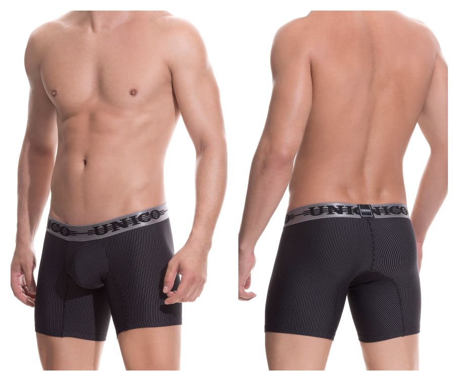 Unico 1802010020199 Boxer Briefs Trend Color Black - DealByEthan.gay loves Unico
