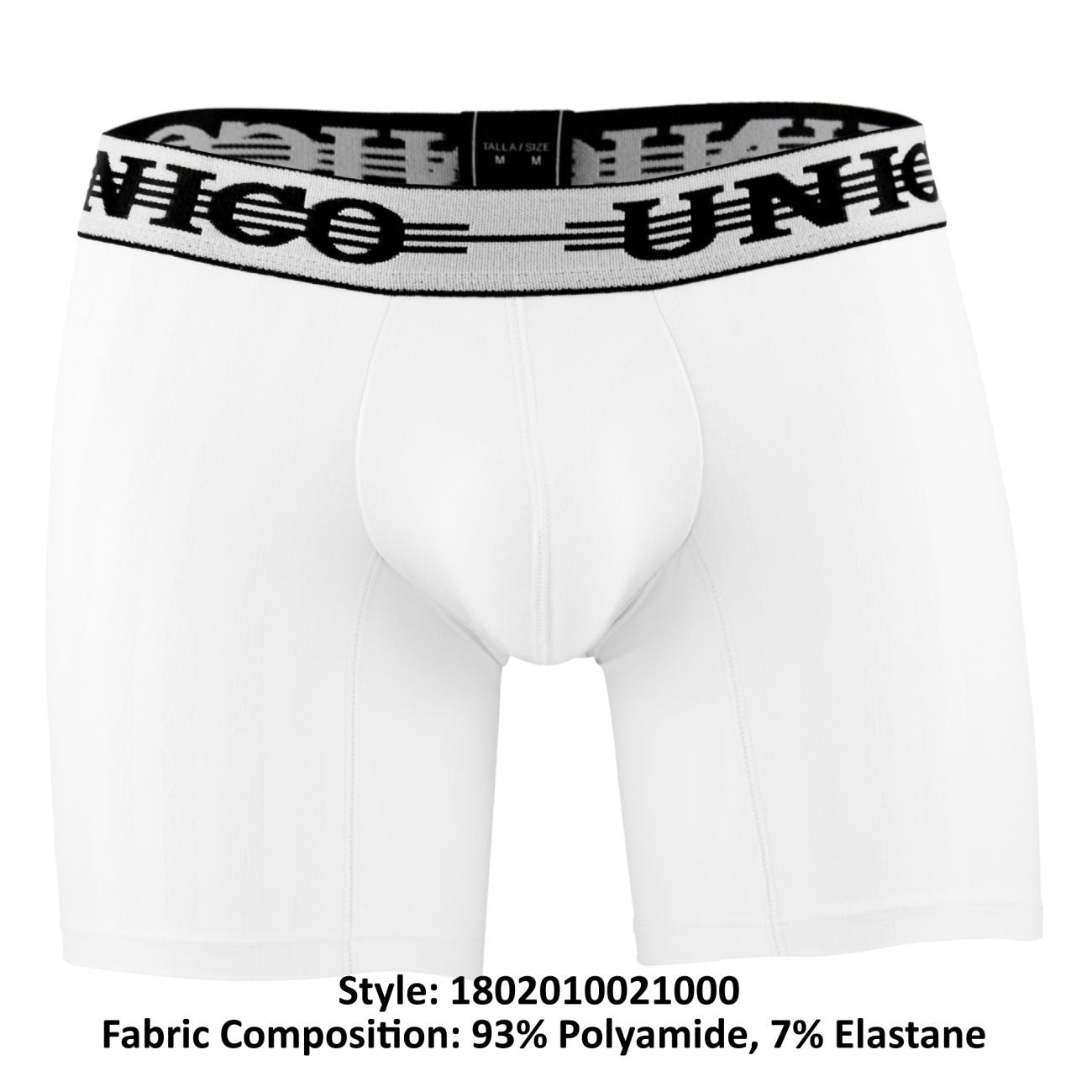 Unico 1802010021000 Boxer Briefs Mantra Color White - DealByEthan.gay loves Unico