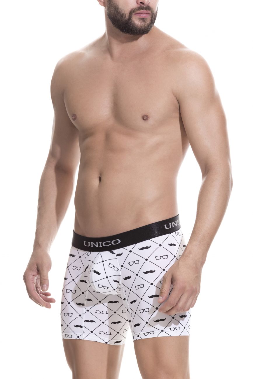 Unico 1802010022000 Boxer Briefs Gentleman Color White - DealByEthan.gay loves Unico
