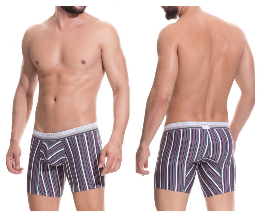 Unico 1802010022859 Boxer Briefs Sanscrito Color Gray - DealByEthan.gay loves Unico