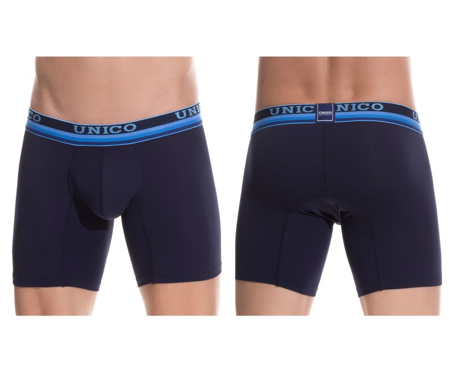 Unico 1802010024082 Boxer Briefs Vernon Color Blue - DealByEthan.gay loves Unico