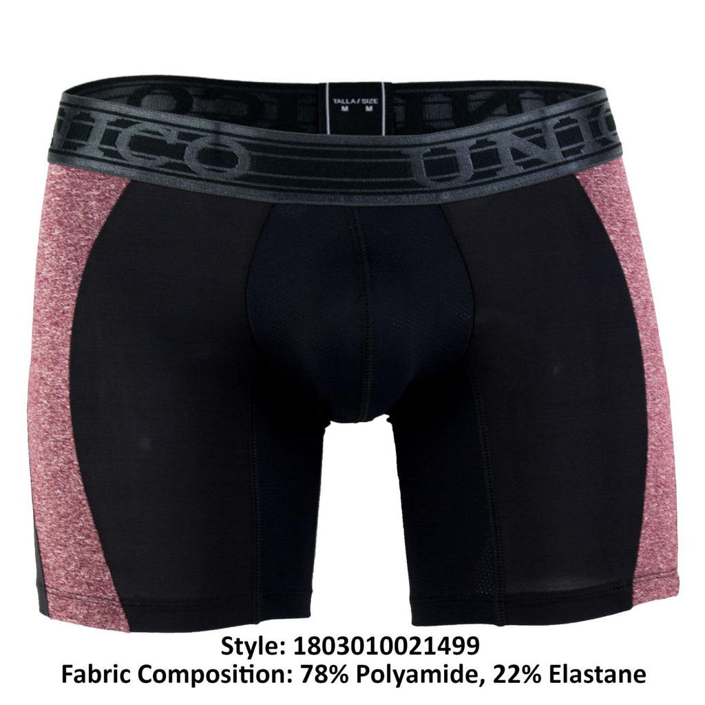 Unico 1803010021499 Boxer Briefs Return Color Black - DealByEthan.gay loves Unico