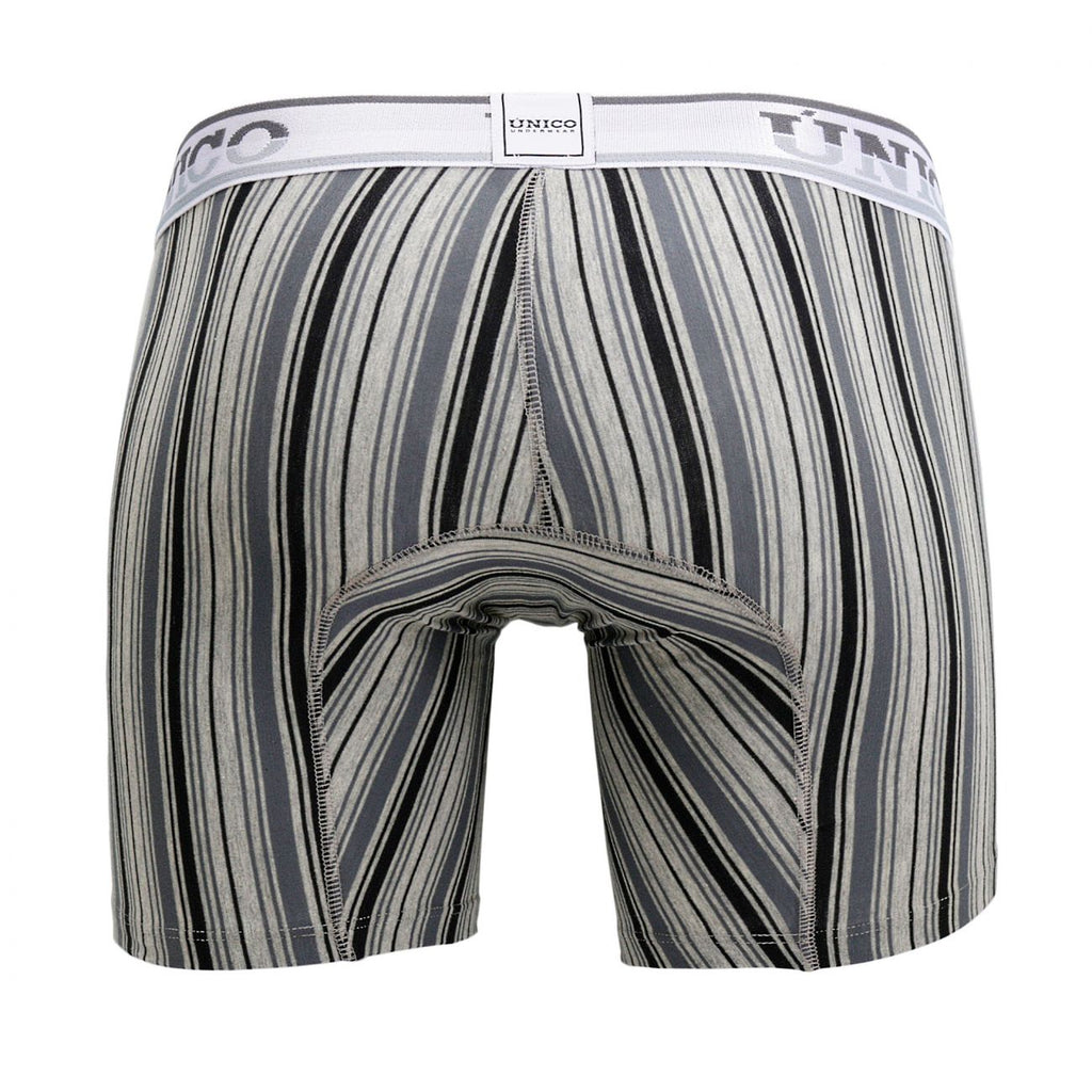 Unico 1902010020465 Boxer Briefs Mind Art Color Black-White - DealByEthan.gay loves Unico