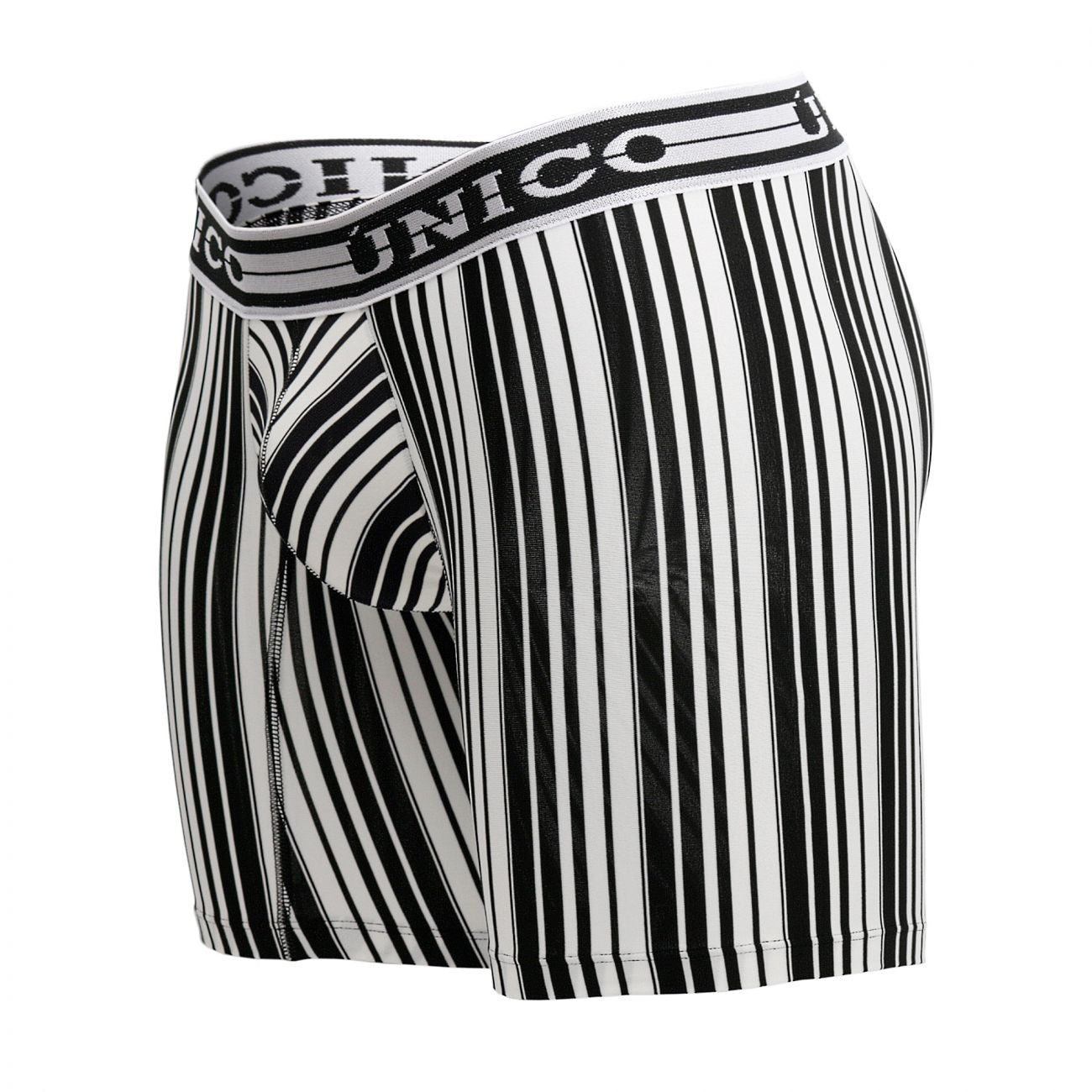Unico 1902010022552 Boxer Briefs Crossbreed Color Black-White - DealByEthan.gay loves Unico