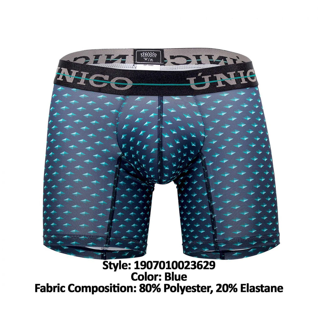 Unico 1907010023629 Boxer Briefs Agata Color Blue - DealByEthan.gay loves Unico
