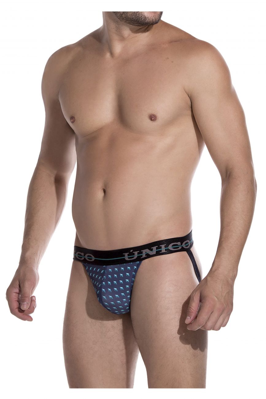 Unico 1907030123629 Jockstrap Agata Color Blue - DealByEthan.gay loves Unico