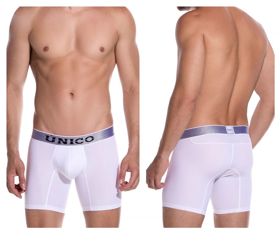 Unico 1908010025700 Boxer Briefs Glass Color White - DealByEthan.gay loves Unico
