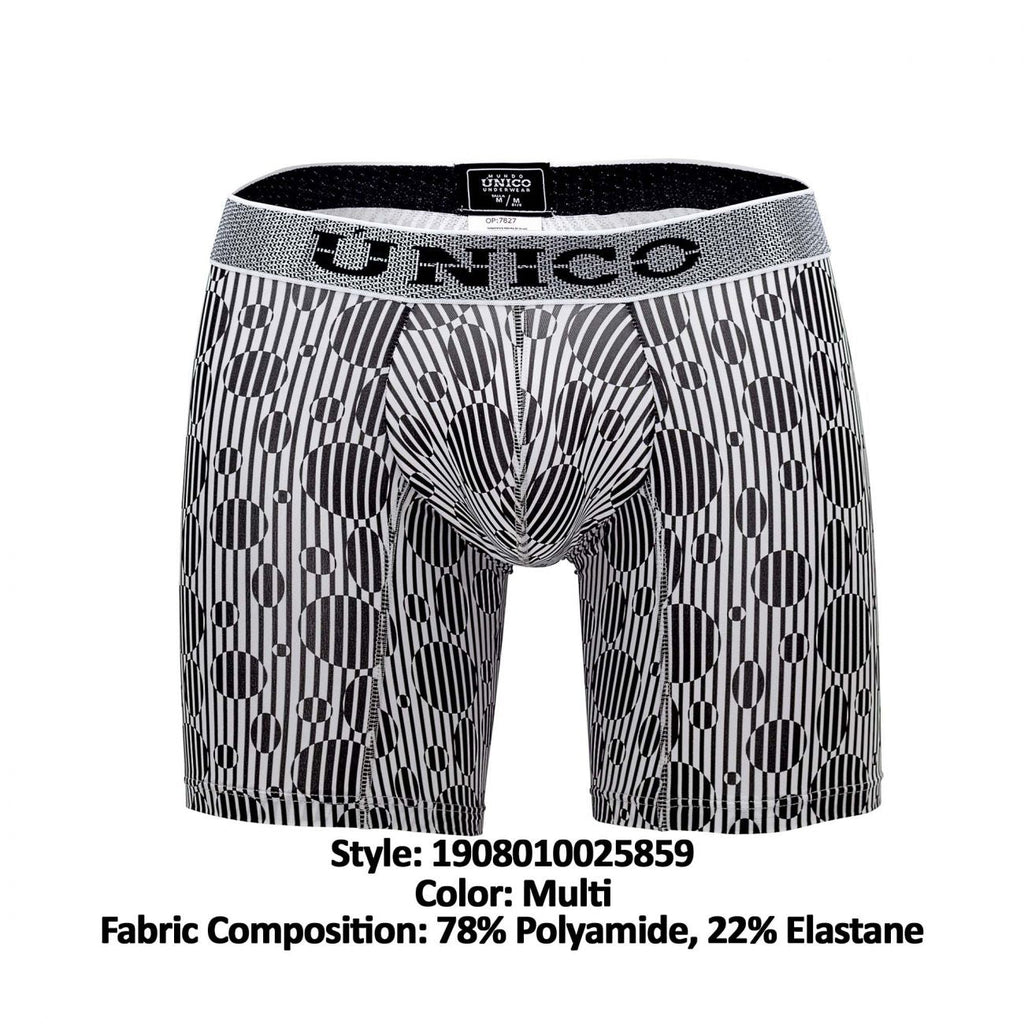 Unico 1908010025859 Boxer Briefs Grafito Color Multi - DealByEthan.gay loves Unico
