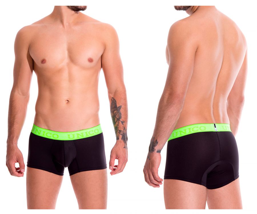 Unico 19160100111 COLORS Captacion Trunks Color 99-Black - DealByEthan.gay loves Unico
