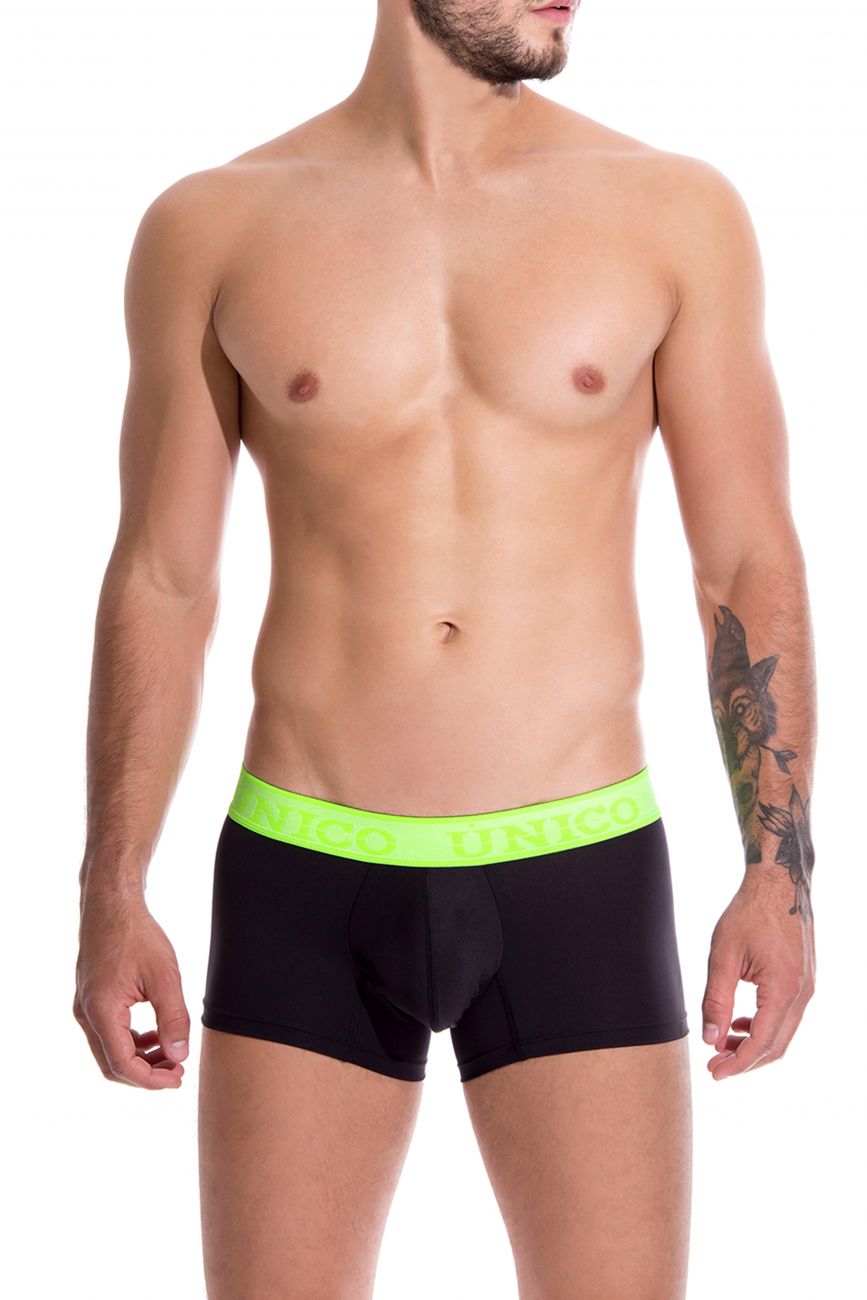 Unico 19160100111 COLORS Captacion Trunks Color 99-Black - DealByEthan.gay loves Unico