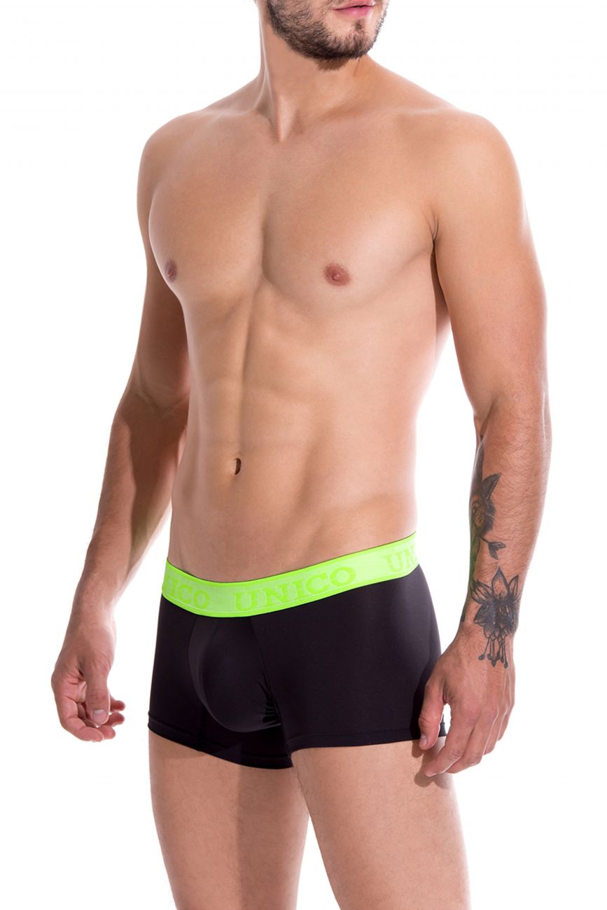 Unico 19160100111 COLORS Captacion Trunks Color 99-Black - DealByEthan.gay loves Unico