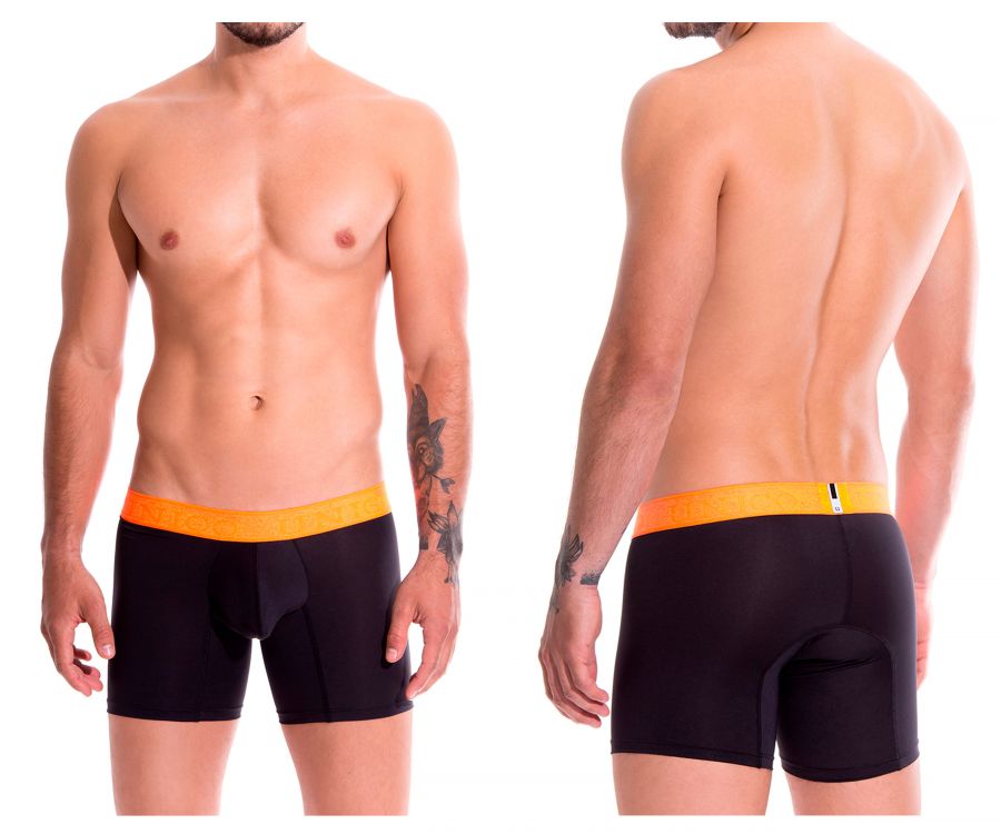Unico 19160100214 COLORS Vigoroso Boxer Briefs Color 99-Black - DealByEthan.gay loves Unico