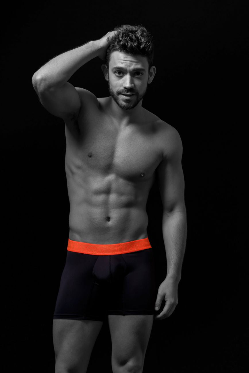 Unico 19160100214 COLORS Vigoroso Boxer Briefs Color 99-Black - DealByEthan.gay loves Unico