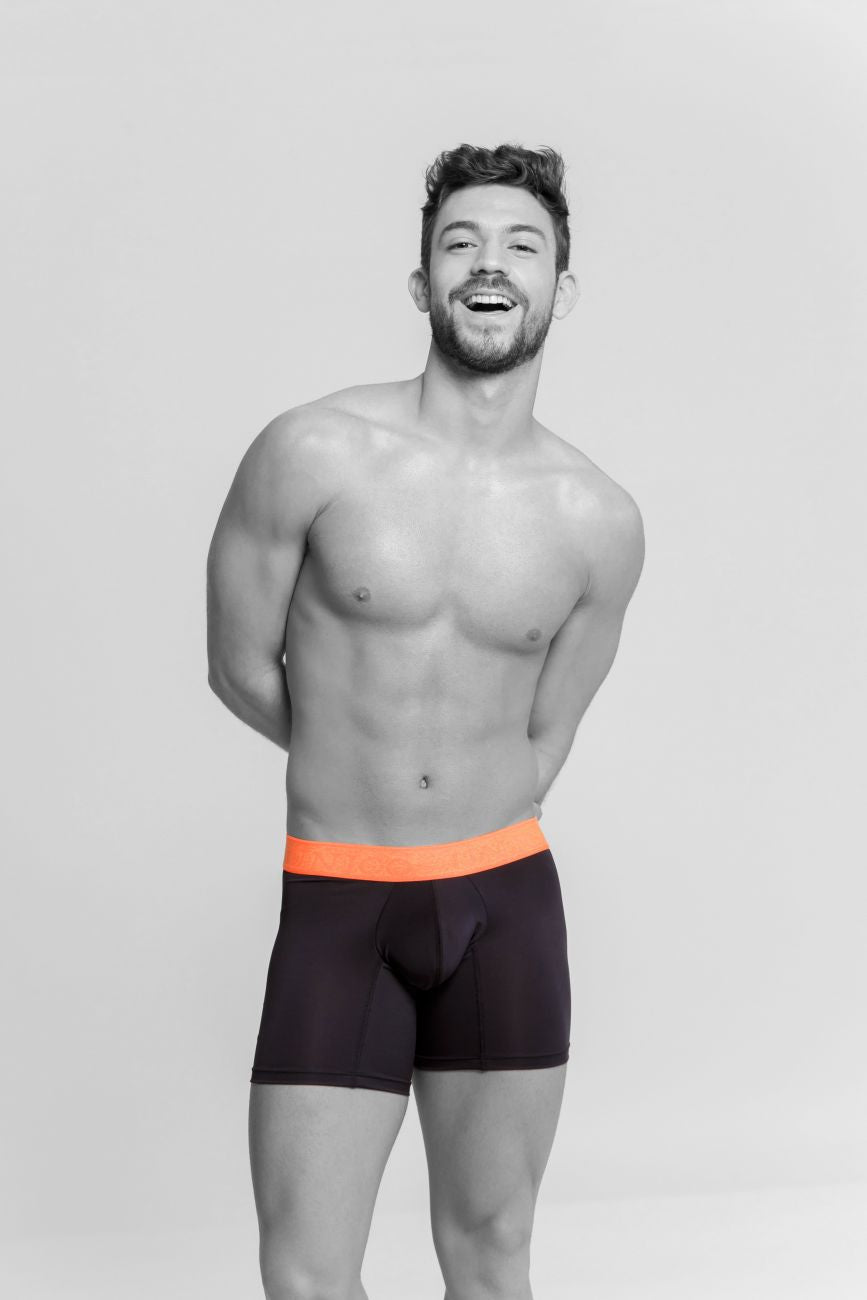 Unico 19160100214 COLORS Vigoroso Boxer Briefs Color 99-Black - DealByEthan.gay loves Unico